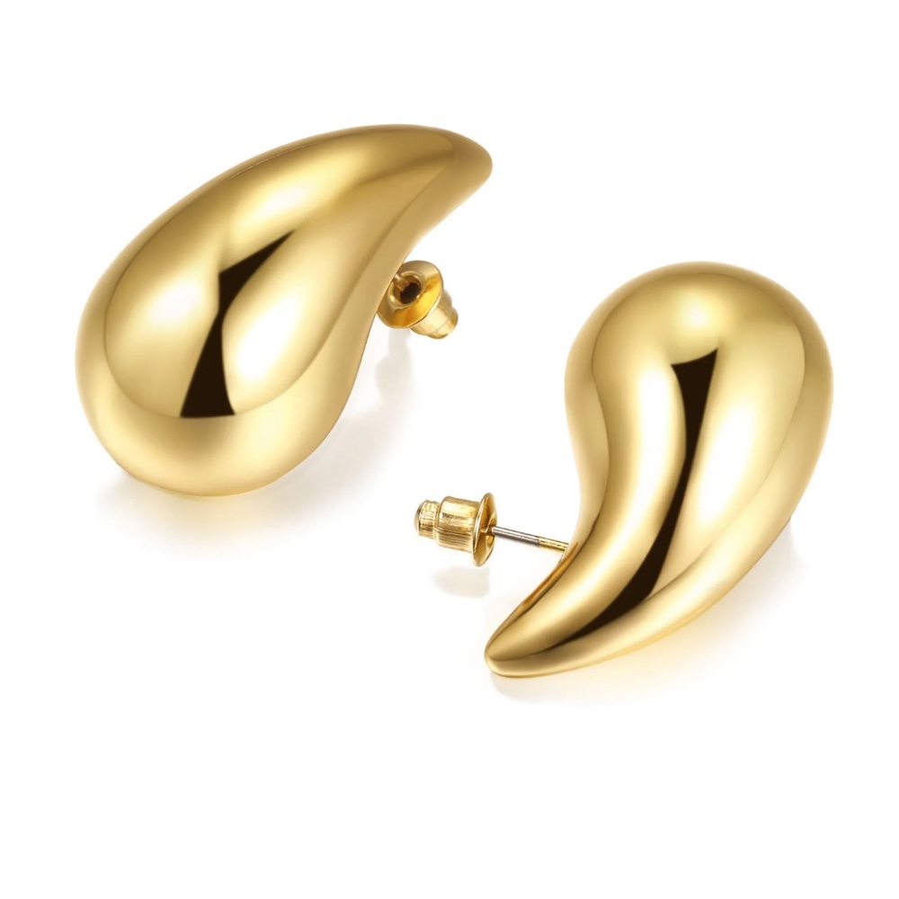 Drop Gold Earrings